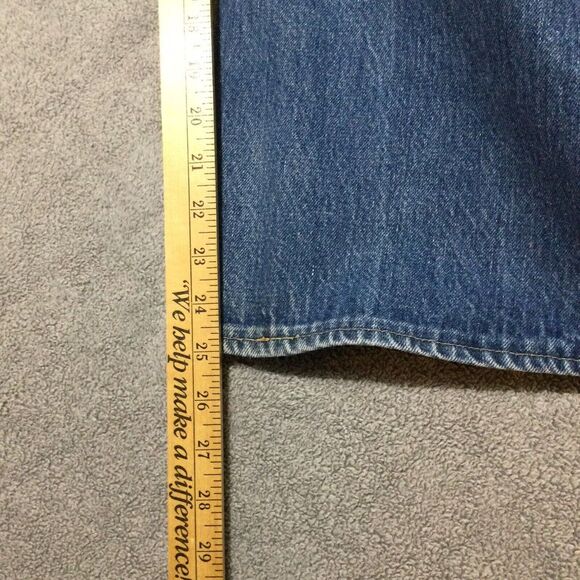 Vintage Texas Safety Jeans‎ Mens 32x25 Medium Wash Western Made In Usa - Picture 6 of 7